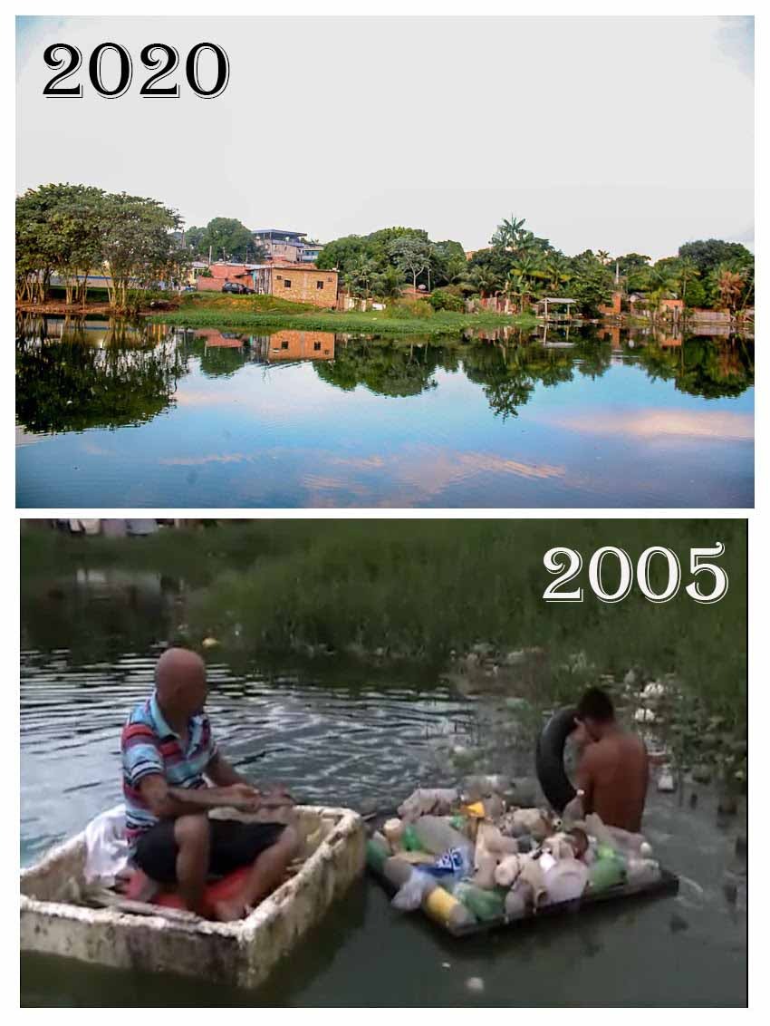 Recuperação da lagoa